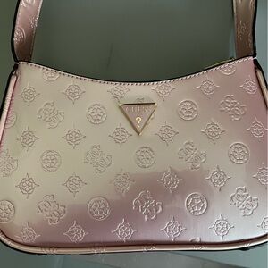 GUESS Pink logo handbag